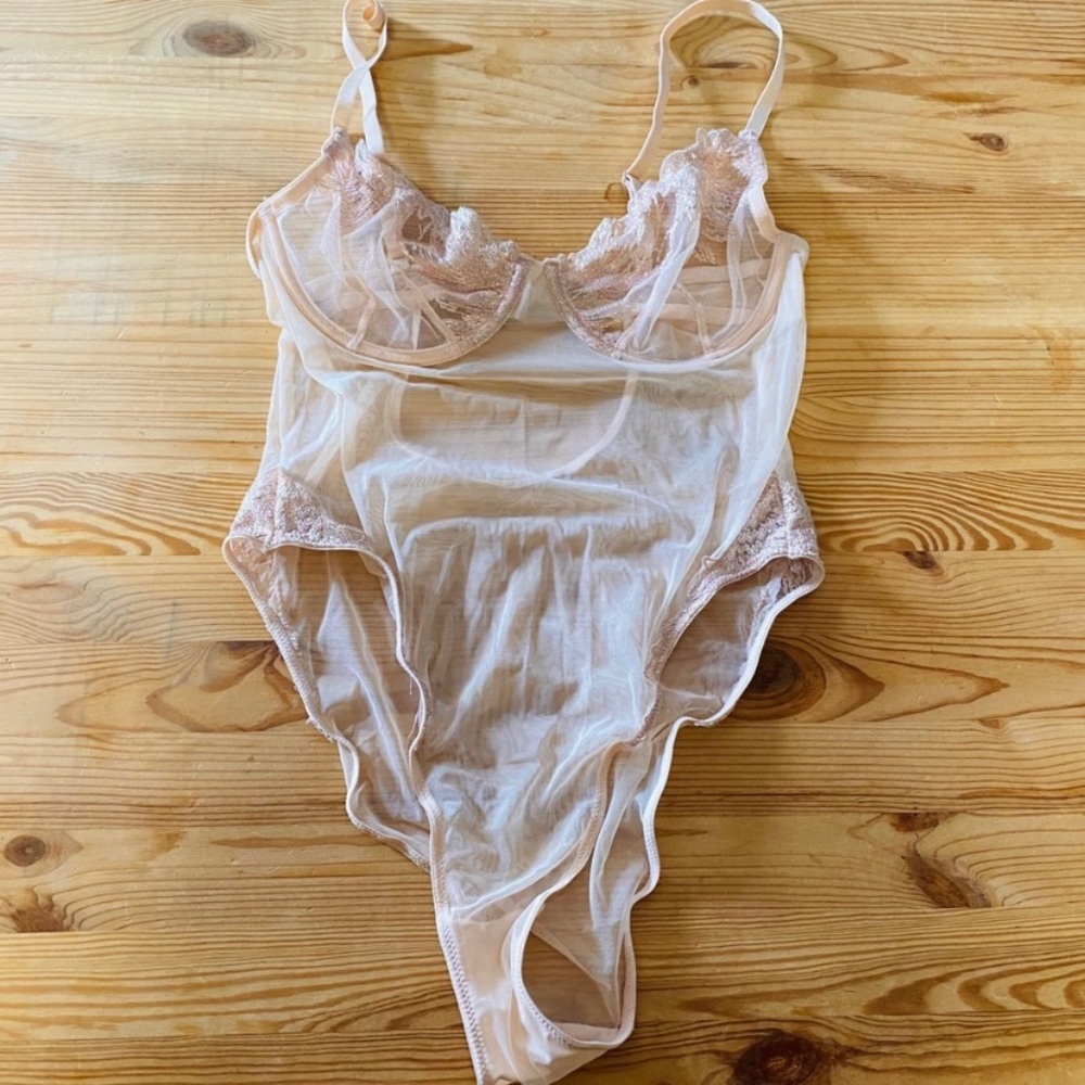 Baby pink bodysuit